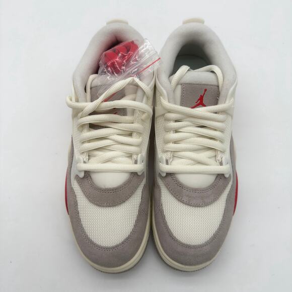 Nike Air Jordan 4 RM Sail Fire Red College Grey Coconut Milk HF8126-100 Mens 10 main image 6